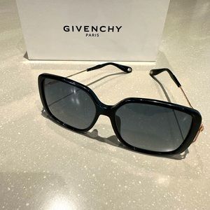 Givenchy black square sunglasses